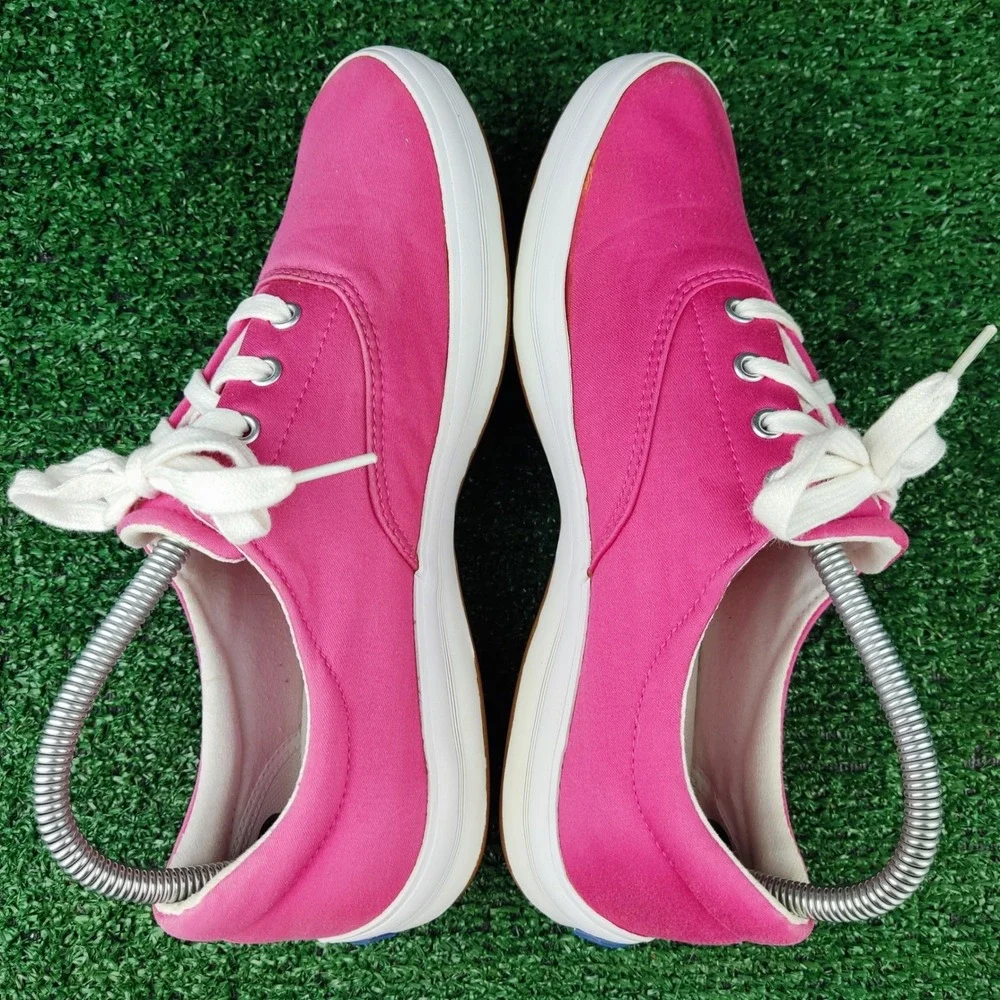 Keds Sneakers Womens 8.5‎ Pink Champion Canvas Low Top Lace Up WF-07330MD4-CH17